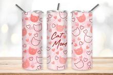 Product Cat Mom Gift for Mom, Mother's Day Tumbler