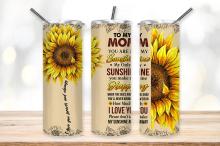 Product Sunflower Mom Gift for Mom, Mother's Day Tumbler
